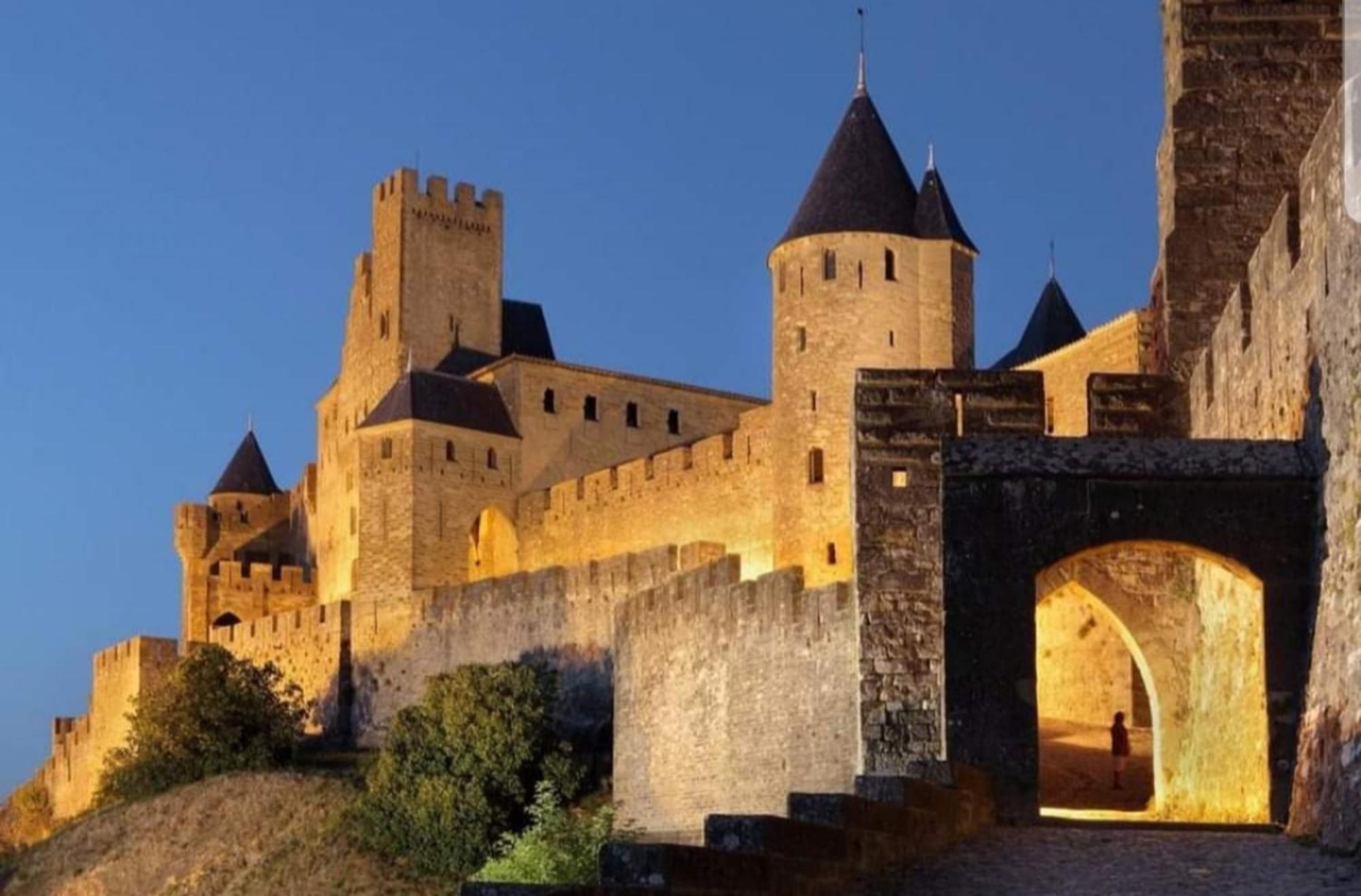 Villa Elegante A Carcassonne Avec Jardin Et Jacuzzi エクステリア 写真